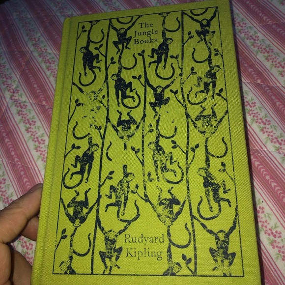 The Jungle Books by Rudyard Kipling - Green Hardcover - Picture 8 of 8